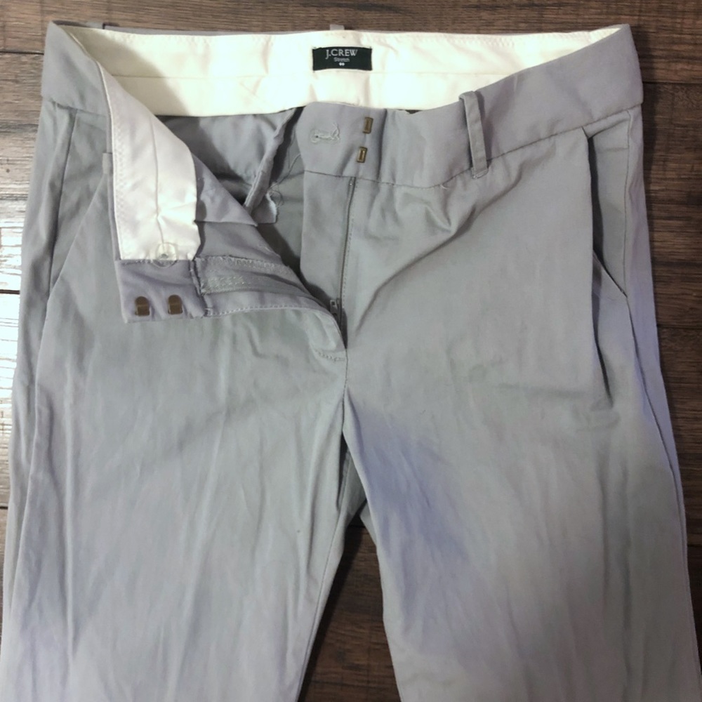 J.Crew Stretch 4R Grey City Fit Pants